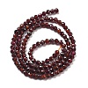 Natural Garnet Beads Strands G-H079-A01-03C-3