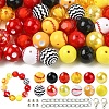 50Pcs Planting Acrylic Beads SACR-CJC0010-01A-1