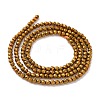 Electroplate Glass Beads Strands LS-GLAA-H021-01A-FP04-4