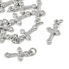 SHEGRACE Brass Micro Pave Clear Cubic Zirconia Pendants XGRQ2O465-451P-1