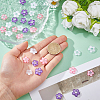 30Pcs 6 Styles Acrylic Ear Nuts FIND-HS0002-41-3