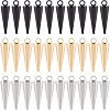 Unicraftale 30Pcs 3 Style Stainless Steel Pendants STAS-UN0037-76-1