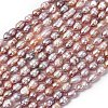 Natural Cultured Freshwater Pearl Beads Strands PEAR-F020-02B-2
