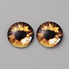 Glass Cabochons LS-GLAA-WH0033-75F-07-1