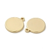 Brass Pendants KK-U045-02G-2