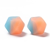 Two Tone Luminous Silicone Beads SIL-I002-02C-2