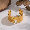 Exaggerated 304 Stainless Steel Open Cuff Bangles JN8836-3