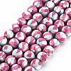 Handmade Polymer Clay Beads Strands CLAY-N008-054-05-1