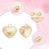 10Pcs Brass Pendants KK-BBC0028-18-6