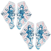 Polyester Embroidery Lace Sewing Ornaments DIY-WH20031-078B-1