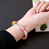 Transparent Crackle Acrylic Beads CACR-TA0001-03-11