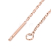Ion Plating(IP) 304 Stainless Steel Stud Earring Finding LS-STAS-E161-06RG-4
