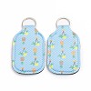 Hand Sanitizer Keychain Holder LS-DIY-WH0166-62H-2