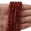 Natural Carnelian Bead Strands G-D344-A19-01-2