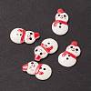 Christmas Themed Opaque Resin Cabochons CRES-P022-02-2