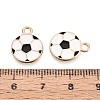 Alloy & Enamel Pendants ENAM-T021-71G-3