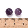 Natural Amethyst Sphere Beads G-H359-02F-8mm-3