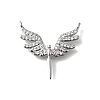 Brass Micro Pave Cubic Zirconia Pendants KK-Z102-14P-1