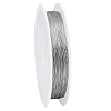 Tiger Tail Wire 304 Stainless Steel Beading Wire TWIR-WH0002-24A-1