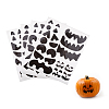 Halloween Pumpkin Face Decorative Stickers STIC-WH0005-01-1
