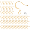150Pcs Brass Earring Hooks KK-DC0002-43-1