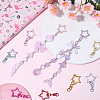 30Pcs Alloy Swivel Clasps FIND-SP0005-14-4