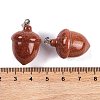 Synthetic Goldstone Pendants G-Q172-08P-03-3