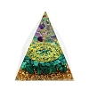 Orgonite Pyramid Resin Energy Generators PW-WGD4C6B-01-1