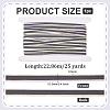 25Yards Polyester Ribbon OCOR-PH00006-24D-2