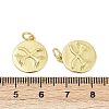 Brass Pendants KK-S527-31G-3