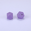 Hexagonal Silicone Beads SI-JX0020A-109-1