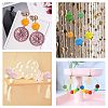 20Pcs 10 Colors Wood Beads WOOD-FS0002-57-7