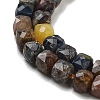 Natural Pietersite Beads Strands G-H042-A10-02-4