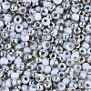 6/0 Half Plated Glass Beads SEED-N008-04E-3