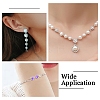 1200Pcs 6 Colors Iron Crimp Beads Covers IFIN-YW0003-72-6