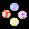 Opaque Resin Cabochons CRES-S308-001-1