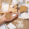 150Pcs 6 Style Paper Earring Display Cards CDIS-BT0001-01-4