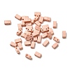 2-Hole Baking Paint Glass Seed Beads SEED-S023-17B-37-1