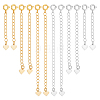 18Pcs 6 Styles Brass Chain Extender FIND-NB00002-1
