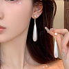 Alloy Plastic Stud Earrings for Women WGC0511-13-1