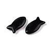 Natural Obsidian Pendants G-N342-106A-2