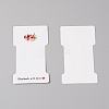 Paper Hair Clip Display Cards CDIS-WH0019-01A-1