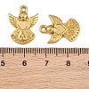 304 Stainless Steel Pendant Cabochon Settings SA-CBA1839-08G-3