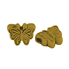 Tibetan Style Alloy Butterfly Beads TIBEP-GC180-AG-RS-1