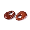 Natural Red Jasper Pendants G-N361-06C-2