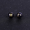 Synthetic Blue Goldstone Carved Constellation Beads PW-WG92554-12-1