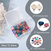 32Pcs 16 Styles 304 Stainless Steel Connector Charms STAS-TA0002-27-5
