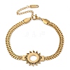 304 Stainless Steel Bracelet STAS-Z055-04G-1