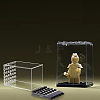 Transparent Plastic Minifigures Display Case LS-ODIS-WH0043-25-4