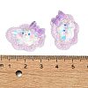 Transparent Epoxy Resin Decoden Cabochons CRES-I030-03D-3